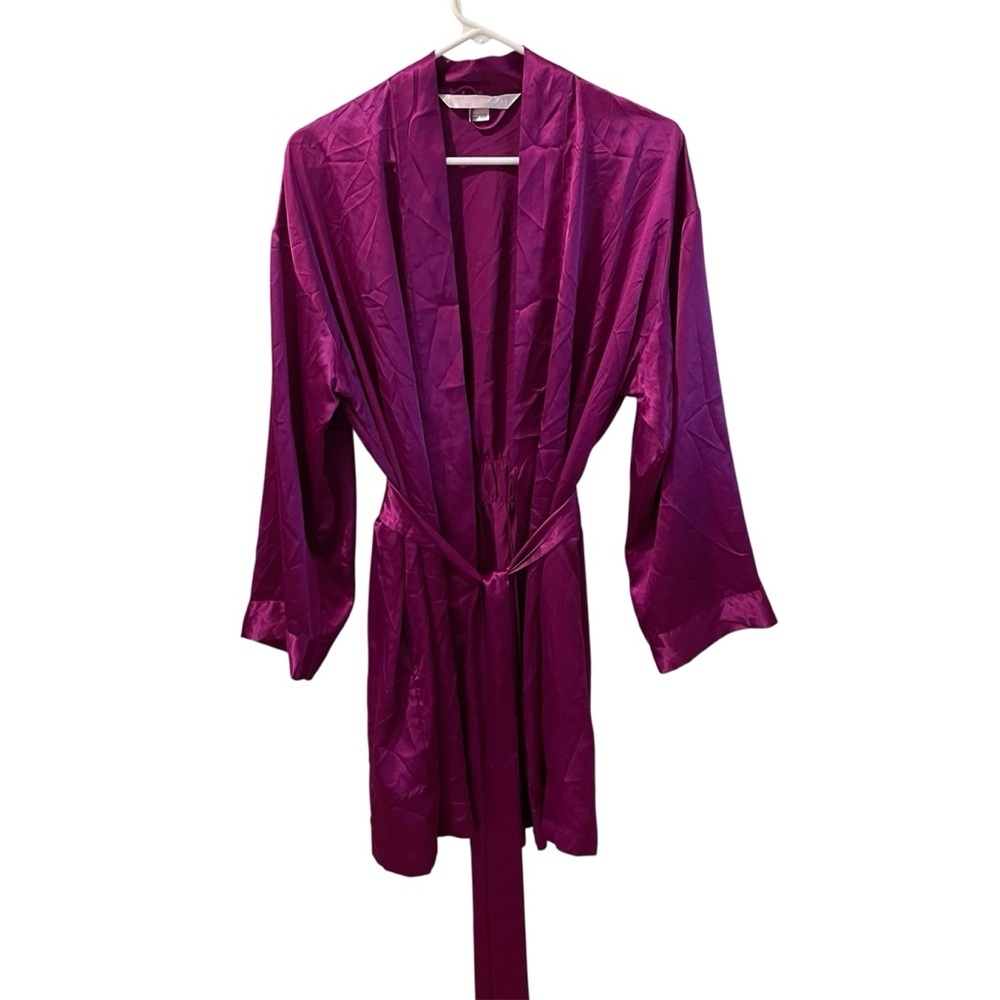 Victoria’s Secret Purple Kimono‎ Satiny Robe O/S